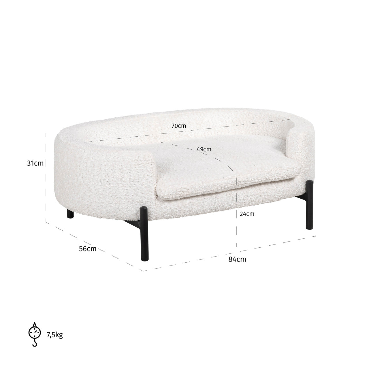 Hundebett Dolly