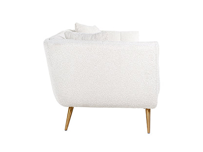 Richmond Möbel | Sofa Huxley aus Samt | Anthrazit