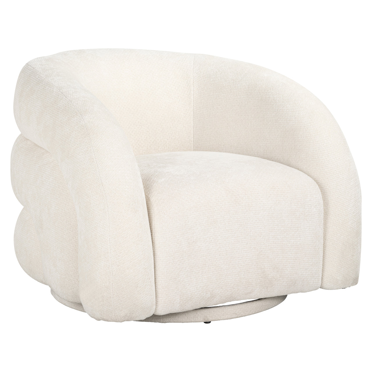 Richmond Möbel | Lounge Stuhl Arcus drehbar | White-unicorn