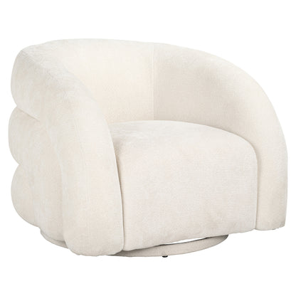 Richmond Möbel | Lounge Stuhl Arcus drehbar | White-unicorn