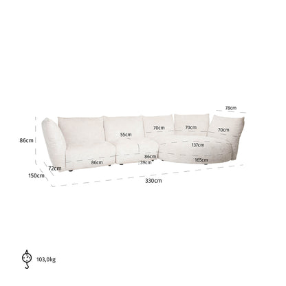 Richmond Möbel | Sofa Loyd | Lovely-cream