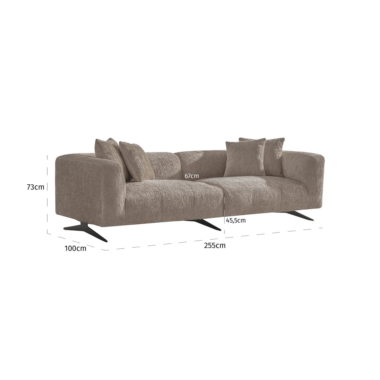 Richmond Möbel | Sofa Hoxton | Lovely-beige