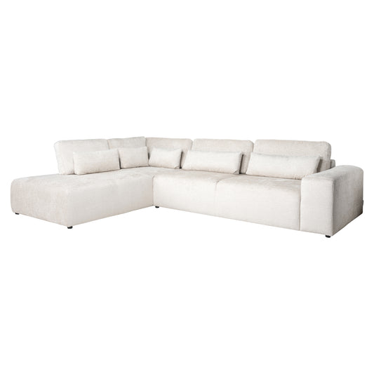 Richmond Möbel | Sofa Lund + ottoman | Cream-fusion