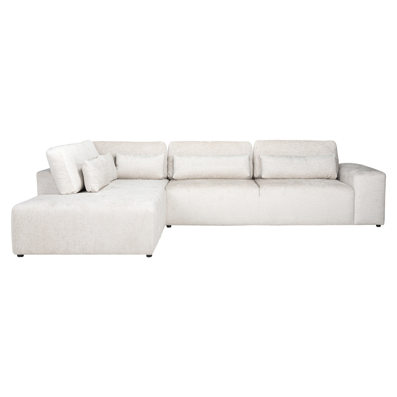Richmond Möbel | Sofa Lund + ottoman | Cream-fusion