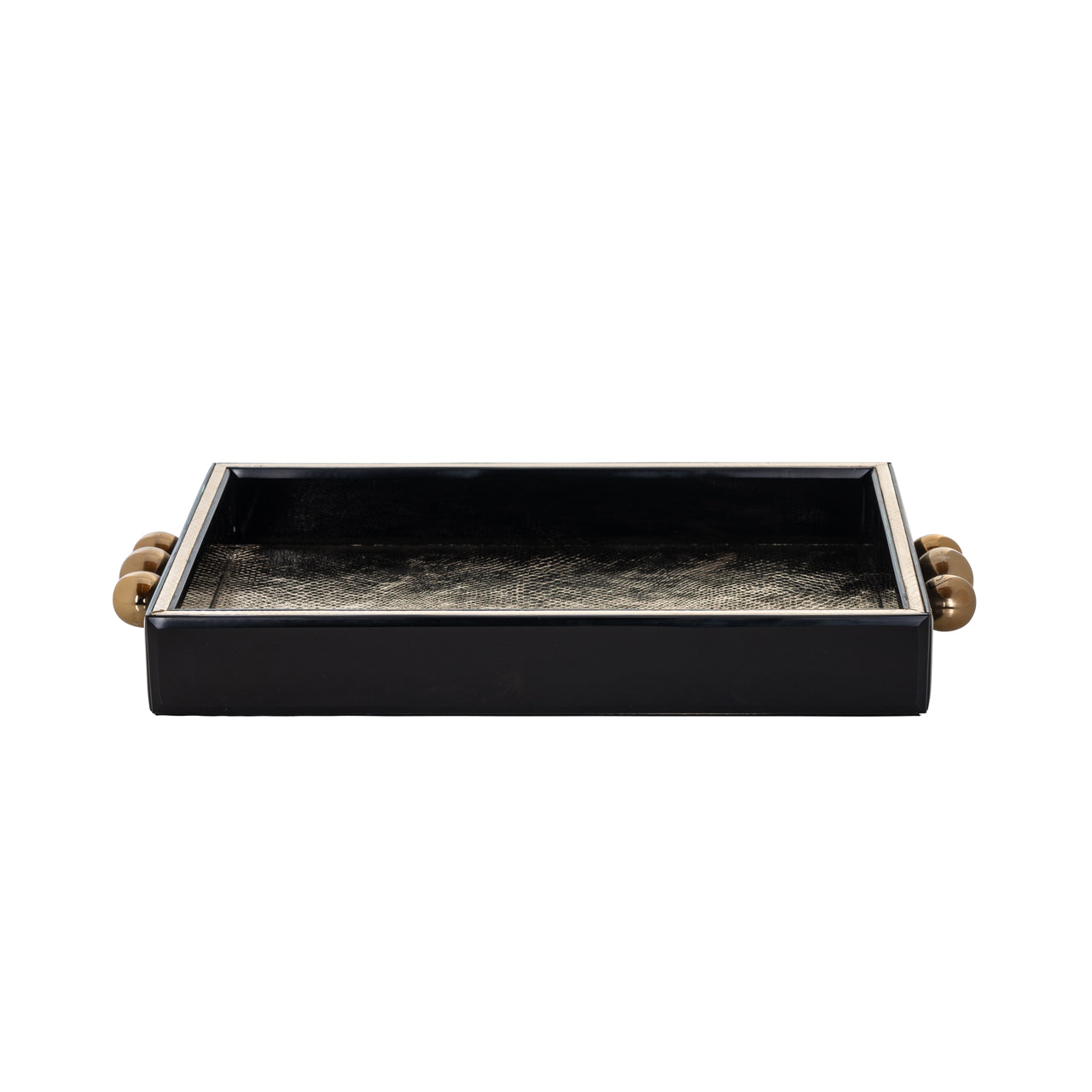 Richmond Möbel | Tablett Liv | Black-gold