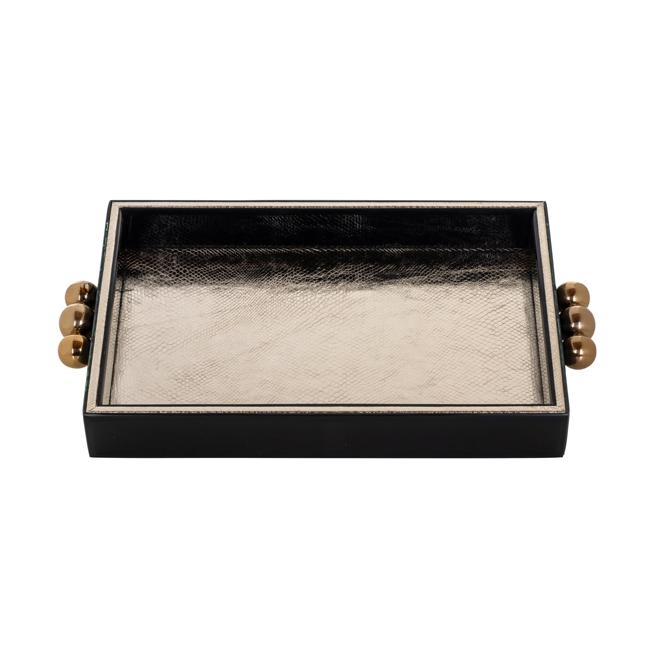 Richmond Möbel | Tablett Liv | Black-gold