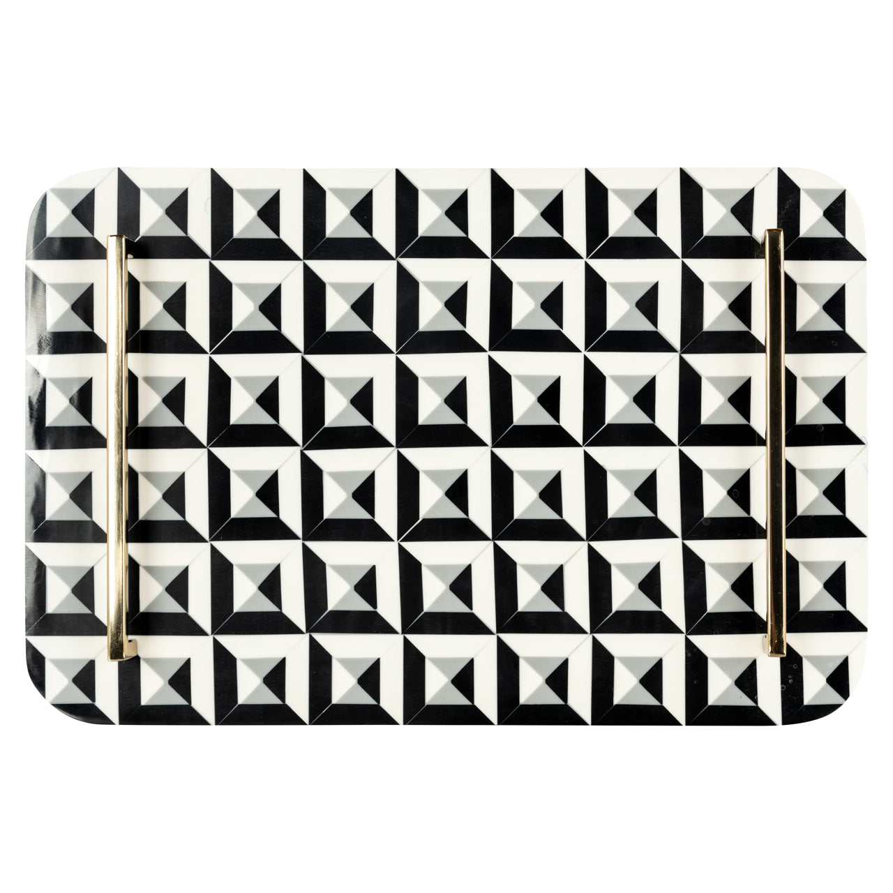Richmond Möbel | Tablett Birte | Black-white