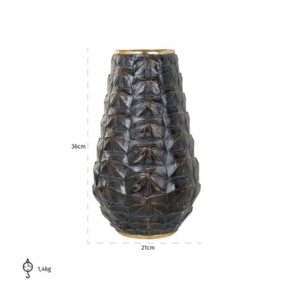 Richmond Möbel | Vase Yuna | Braun