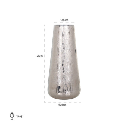 Richmond Möbel | Vase Jelte groß | Silber