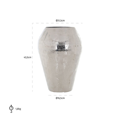 Richmond Möbel | Vase Meiz | Silber