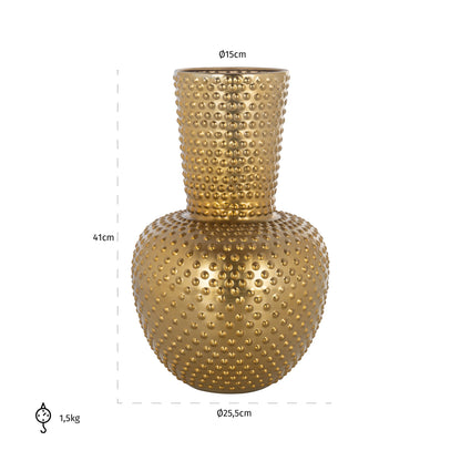 Richmond Möbel | Vase Nola | Gold