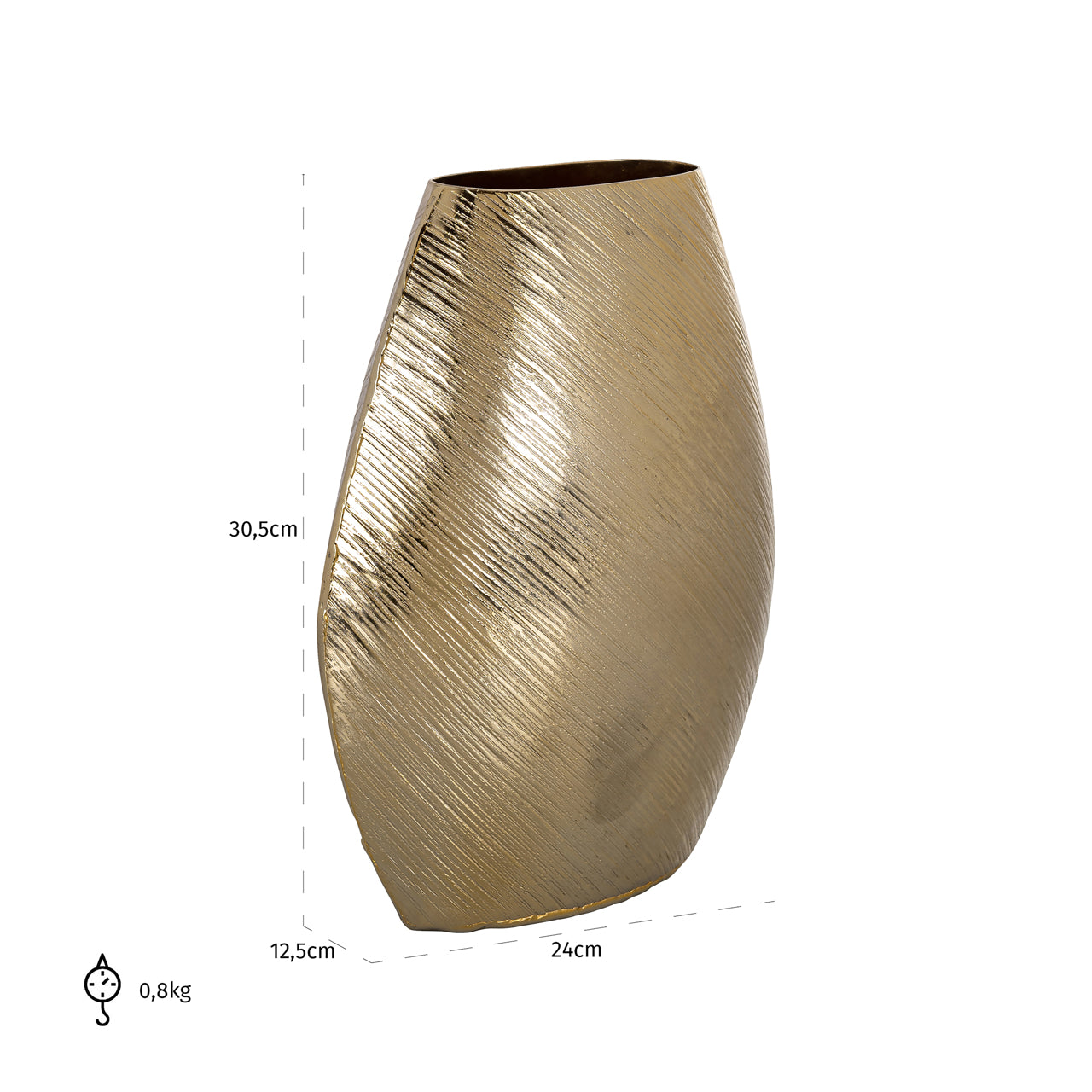Richmond Möbel | Vase Evey | Gold