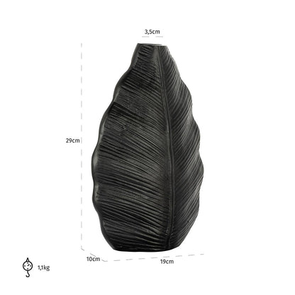 Richmond Möbel | Vase Willow | Schwarz