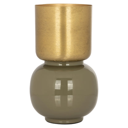 Richmond Möbel | Vase Clover | Brushed-gold