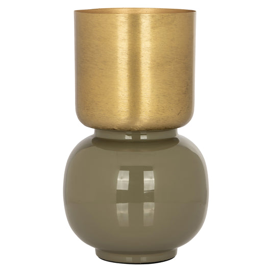 Richmond Möbel | Vase Clover | Brushed-gold