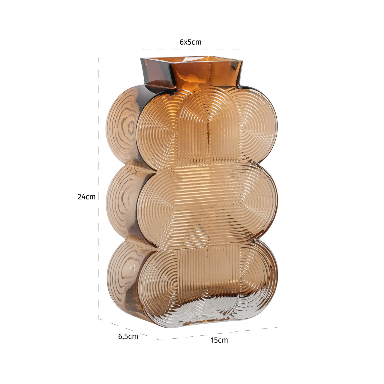Richmond Möbel | Vase Venice | Brown