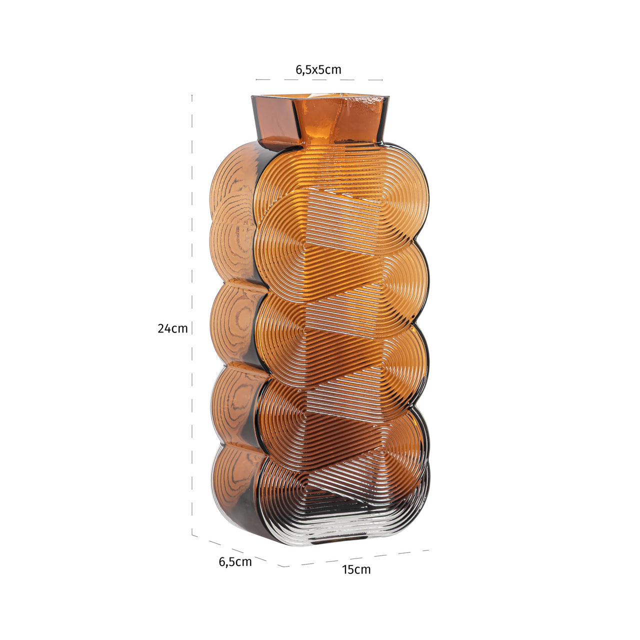 Richmond Möbel | Vase Venice | Brown
