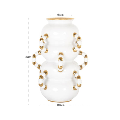 Richmond Möbel | Vase Pippy | White