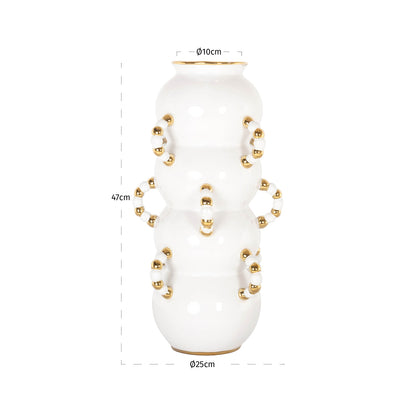Richmond Möbel | Vase Pippy | White
