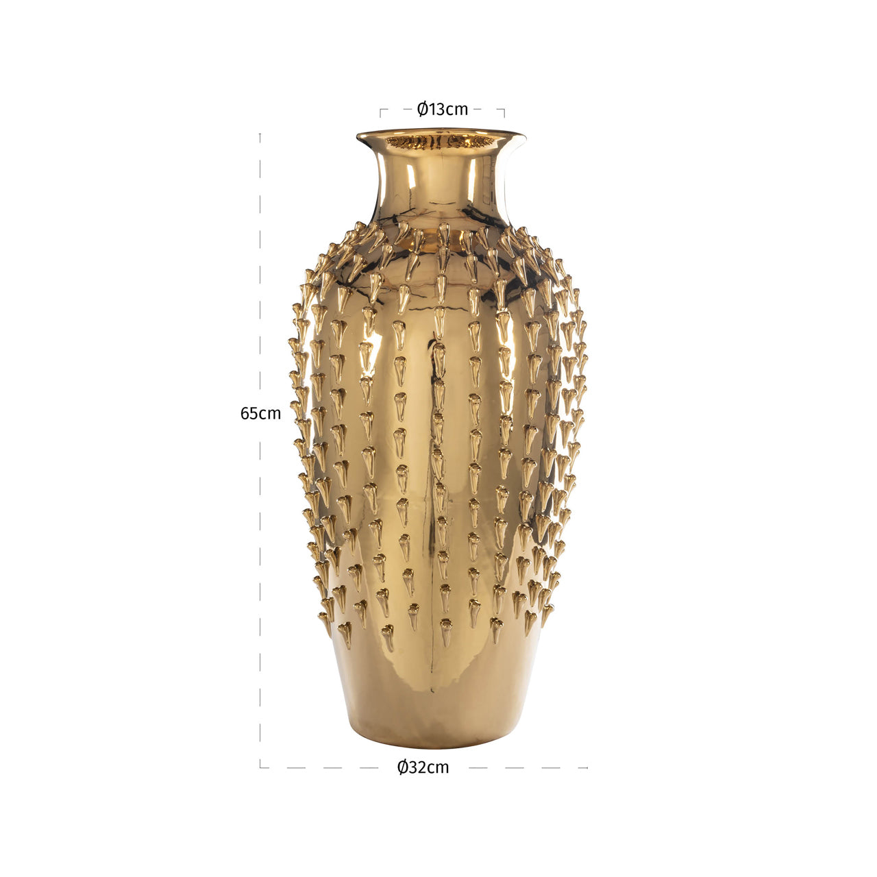 Richmond Möbel | Vase Dania | Gold