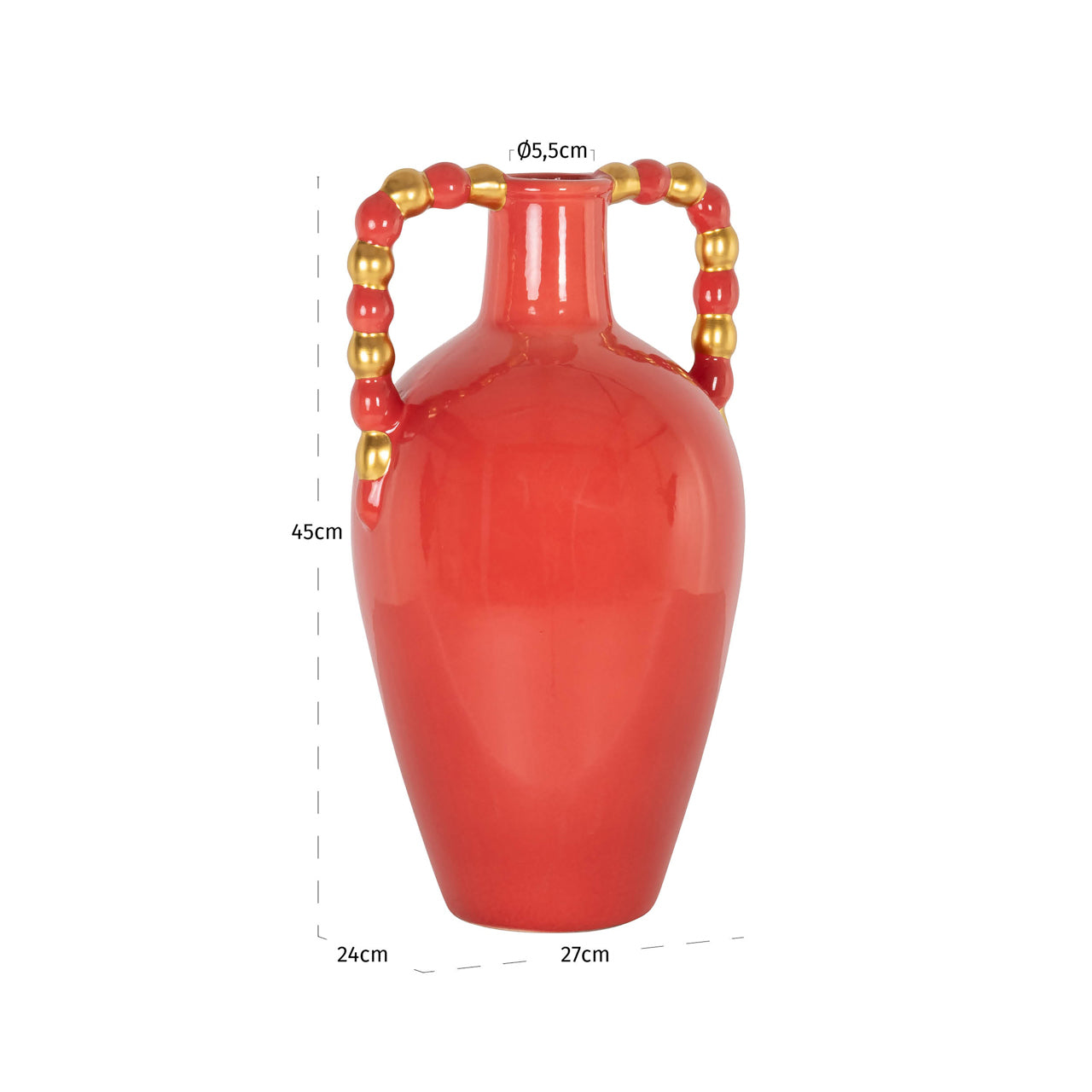 Richmond Möbel | Vase Davita | Orange
