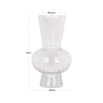 Richmond Möbel | Vase Kyan | Clear-transparent