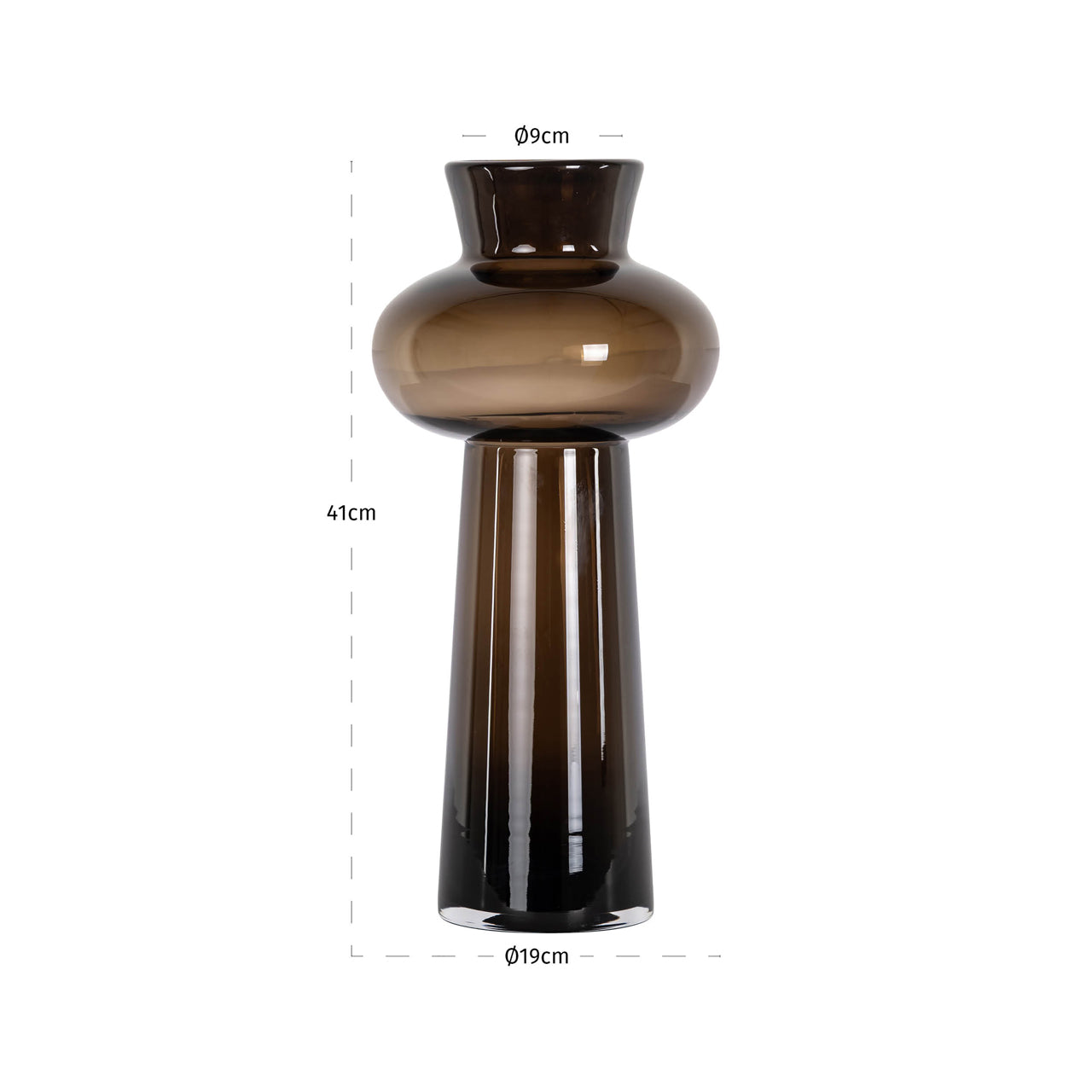 Richmond Möbel | Vase Jamey | Brown