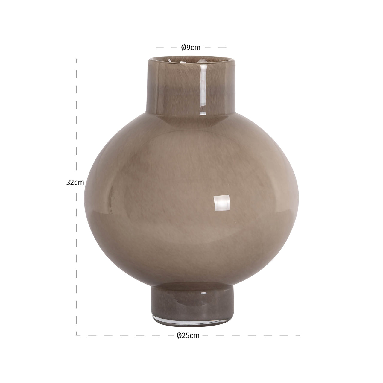 Richmond Möbel | Vase Celina | Brown