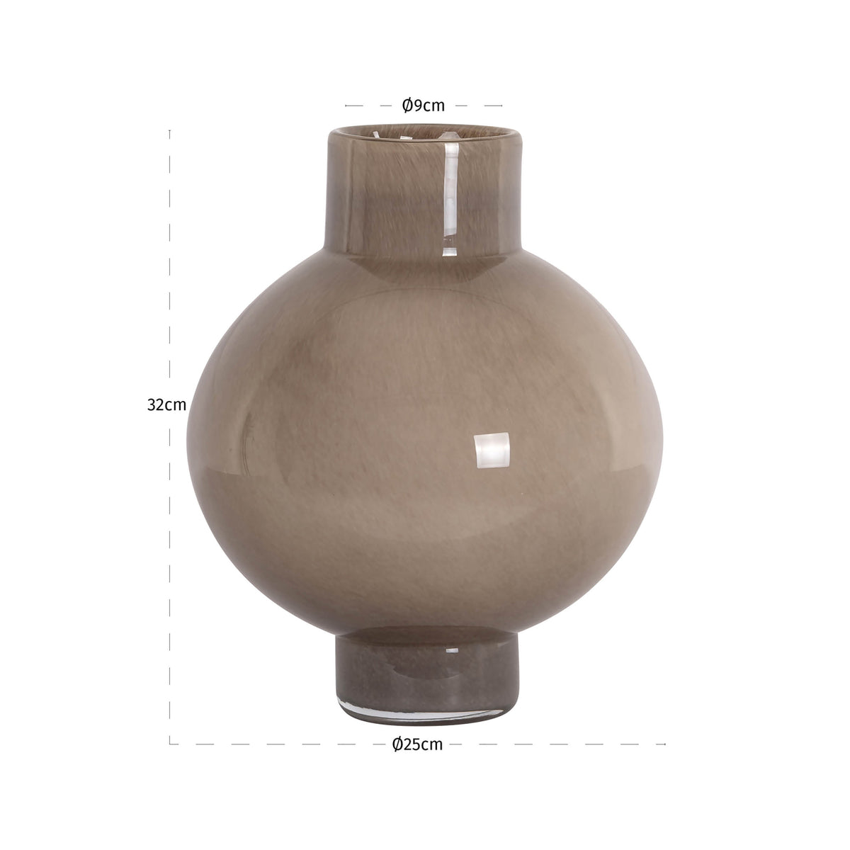 Richmond Möbel Vase Celina brown | 213516