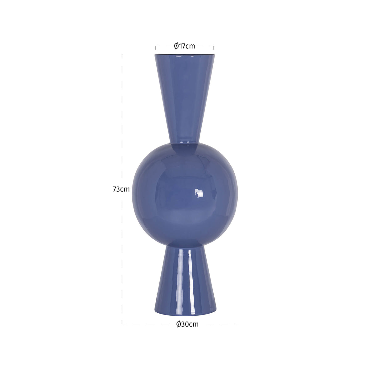 Richmond Möbel Vase Arliss very peri | 213694