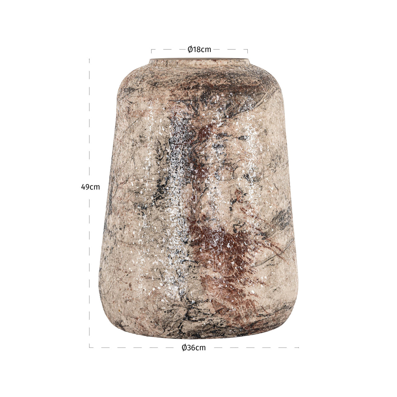 Richmond Möbel | Vase Dena | Beige