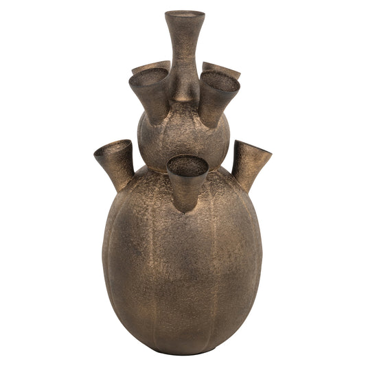 Richmond Möbel Vase Maleen brass antique | 214037