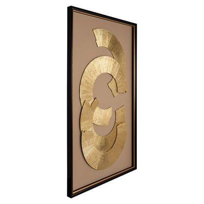 Richmond Möbel | Wandkunst Eden | Black-gold