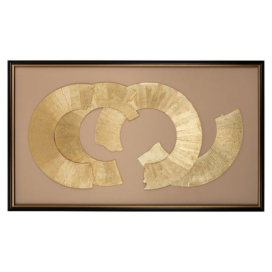 Richmond Möbel Wandkunst Eden black/gold | 211627