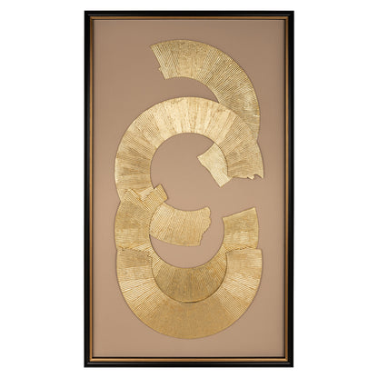 Richmond Möbel | Wandkunst Eden | Black-gold
