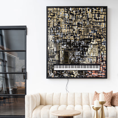 Richmond Möbel | Wandkunst Wibi | Black-gold