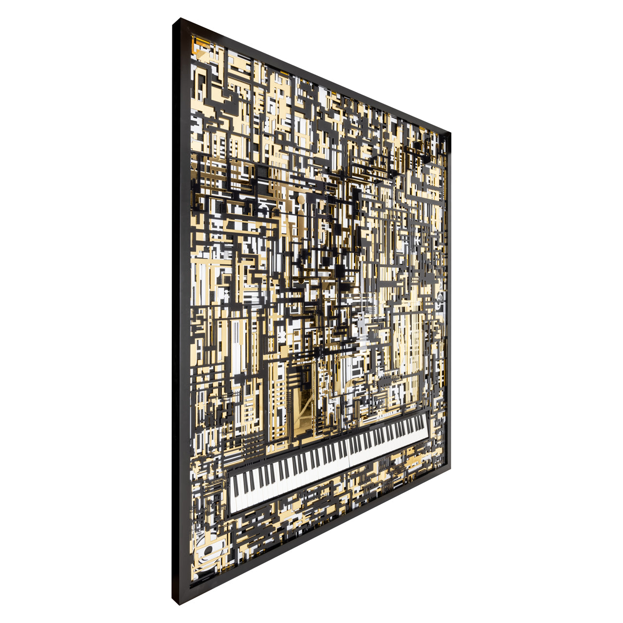 Richmond Möbel | Wandkunst Wibi | Black-gold