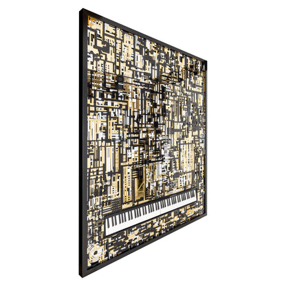 Richmond Möbel | Wandkunst Wibi | Black-gold