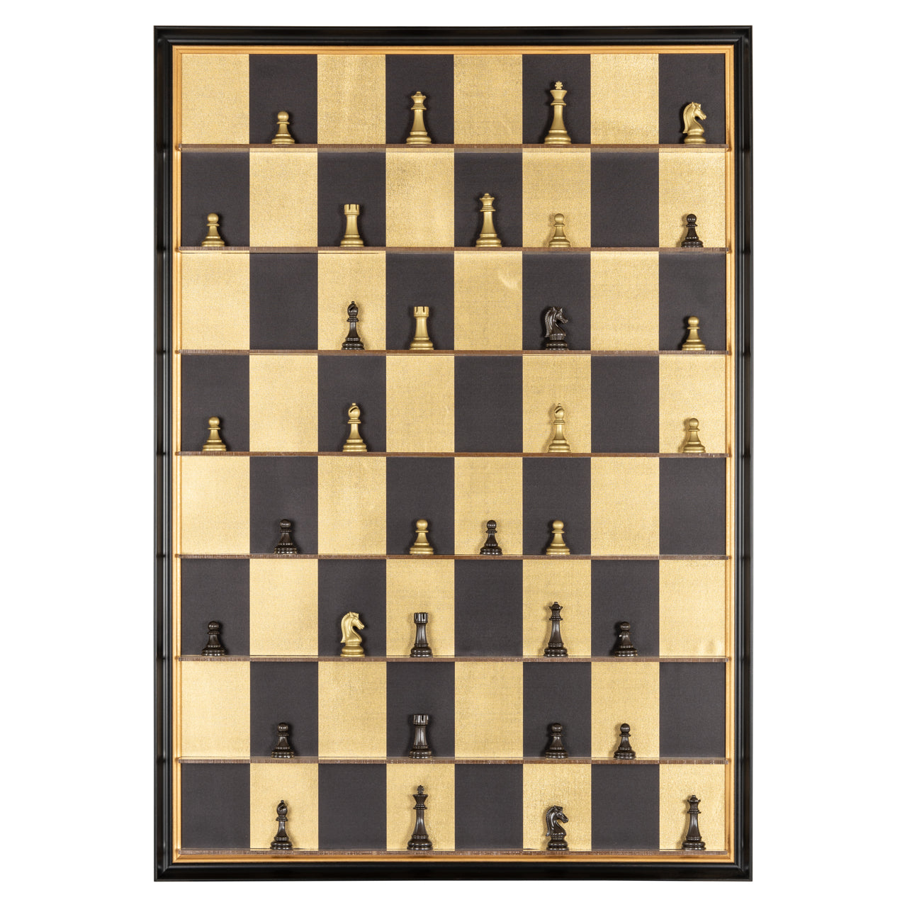 Richmond Möbel | Wandkunst Nala | Black-gold