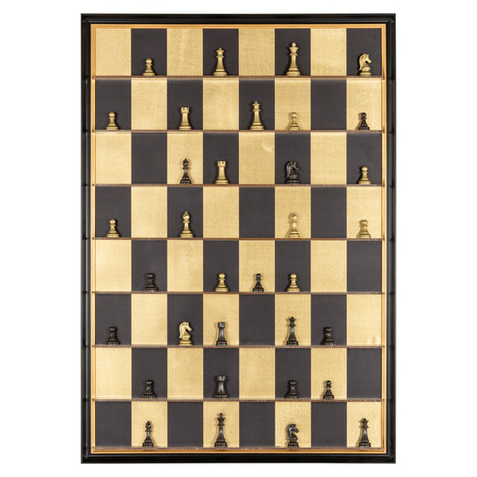 Richmond Möbel Wandkunst Nala black/gold | 212633