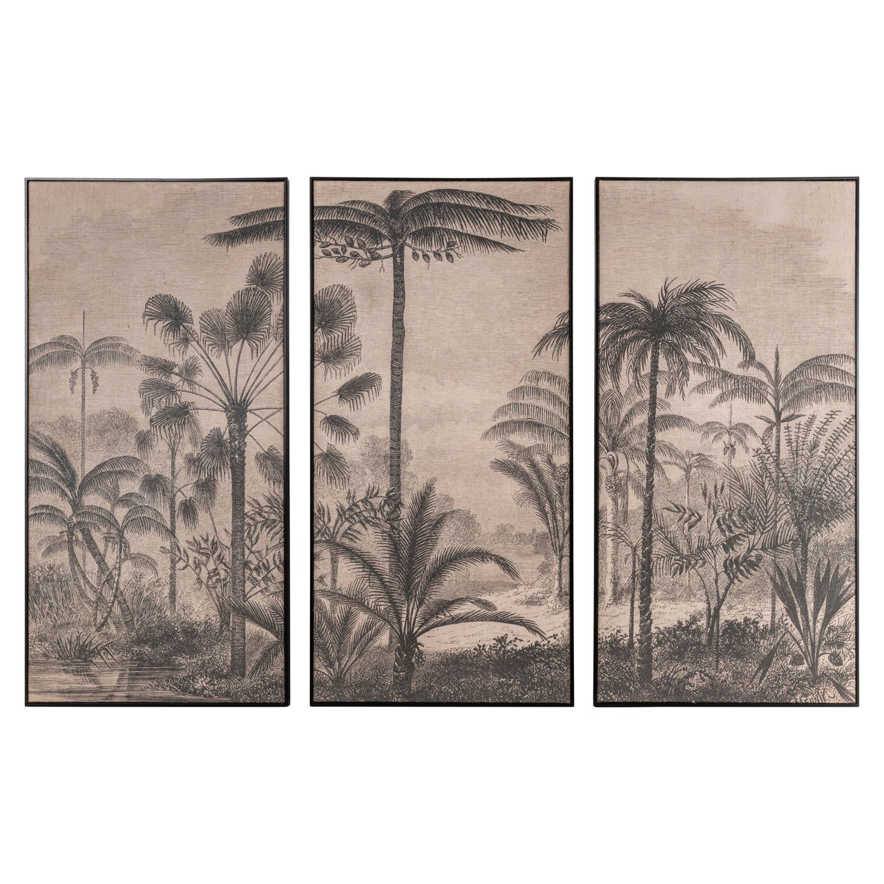 Wandkunst Rhapsody (Set von 3)