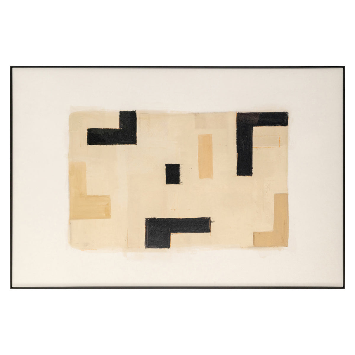 Richmond Möbel Wandkunst Vortex beige | 214075