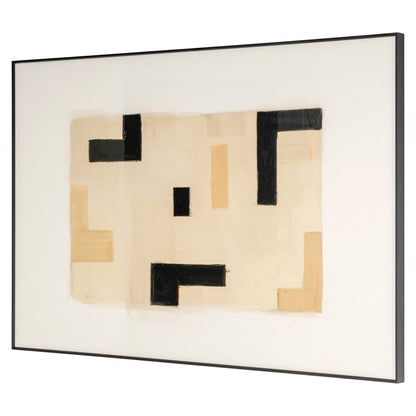 Richmond Möbel Wandkunst Vortex beige | 214075