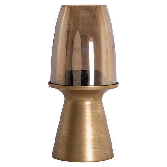 Richmond Möbel Windlicht Danea brushed gold | 213977