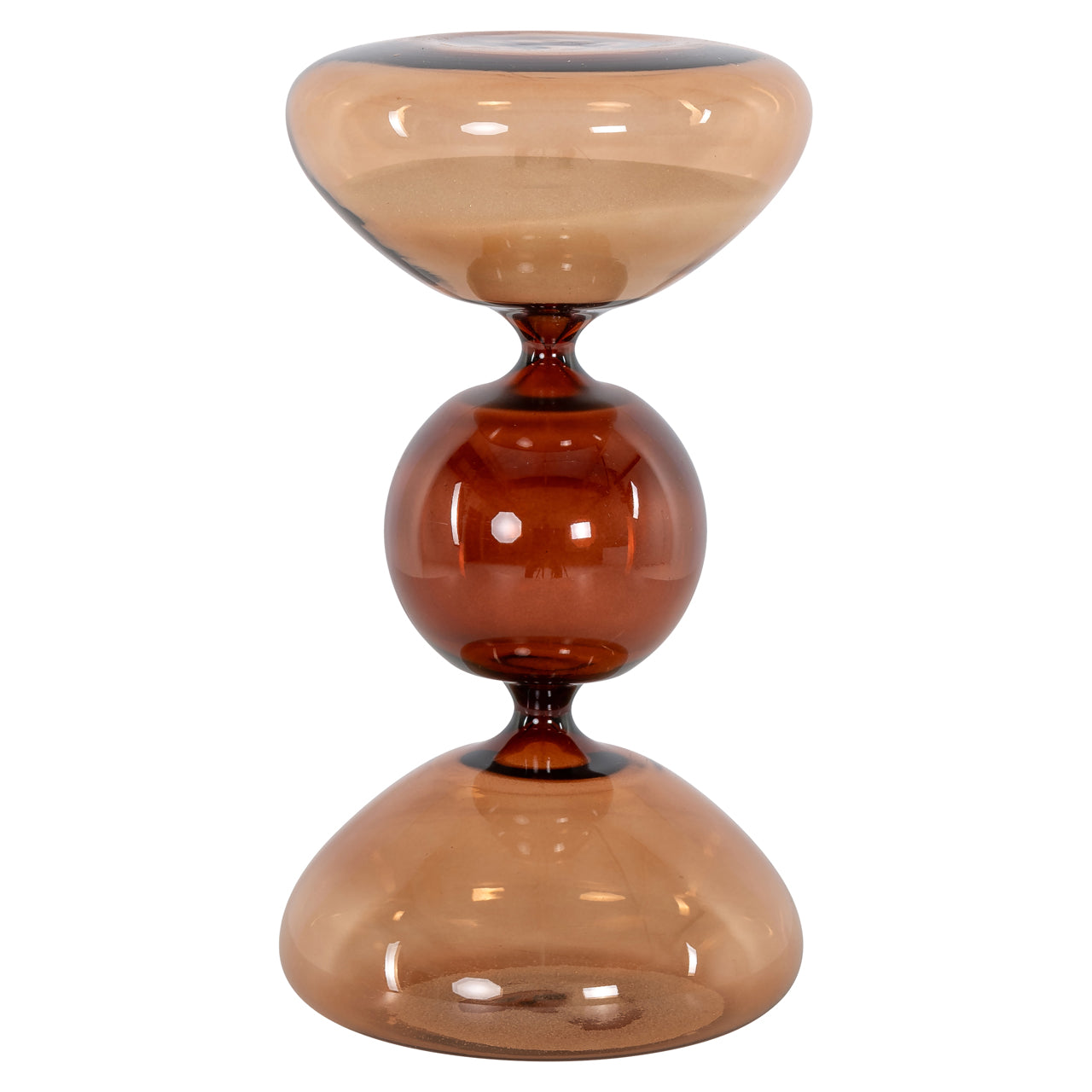 Richmond Möbel | Dekoratives Objekt Elba hourglass | Brown