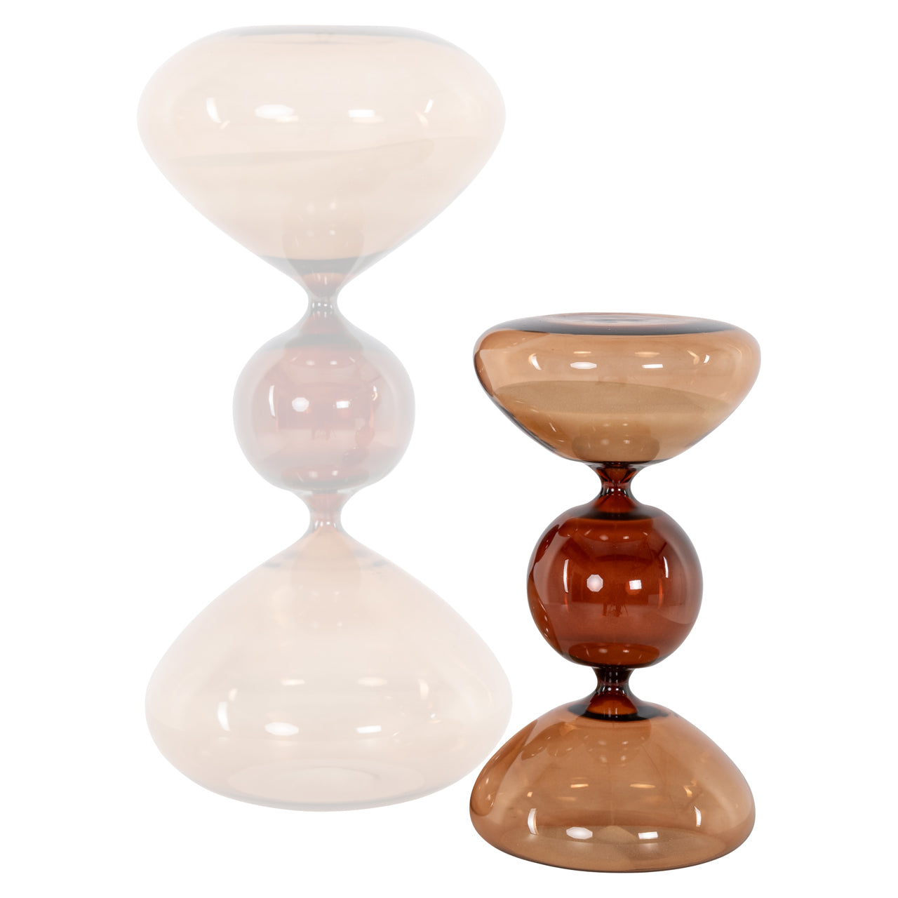 Richmond Möbel | Dekoratives Objekt Elba hourglass | Brown