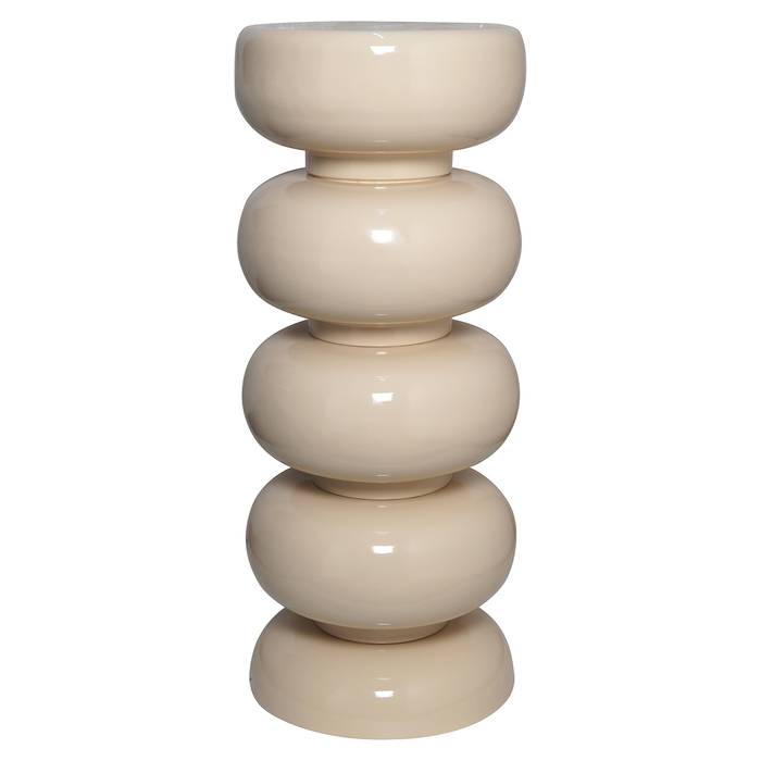 Saeule Jari beige (beige), von vorne aufgenommen. Modernes und elegantes Design