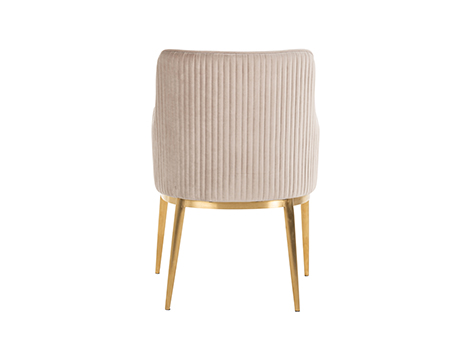 Stuhl Breeze aus Samt (khaki)