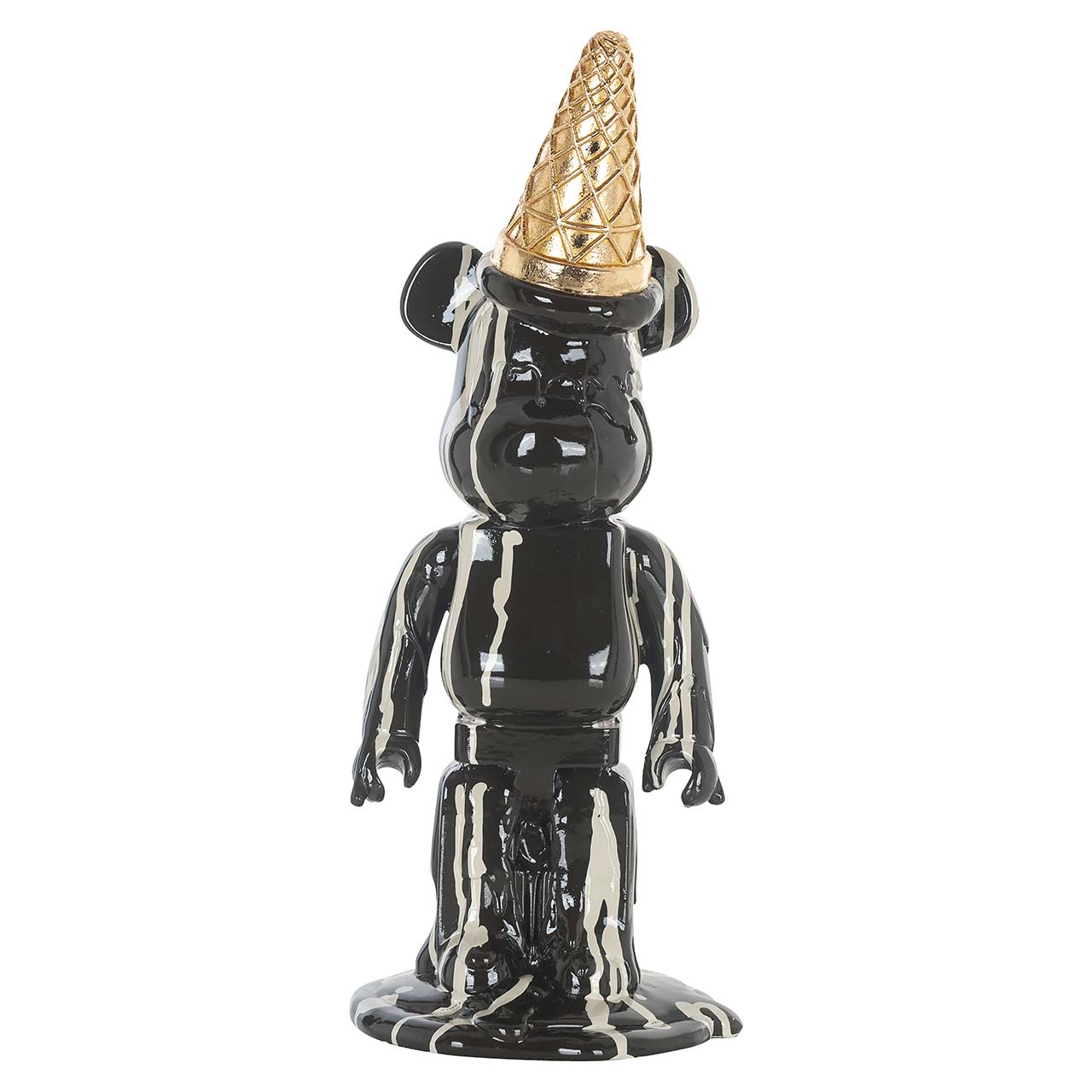 Richmond Decoration | Deko-Objekt Eisbär (schwarz)