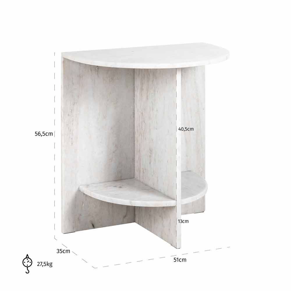 Beistelltisch Lansky (beige)